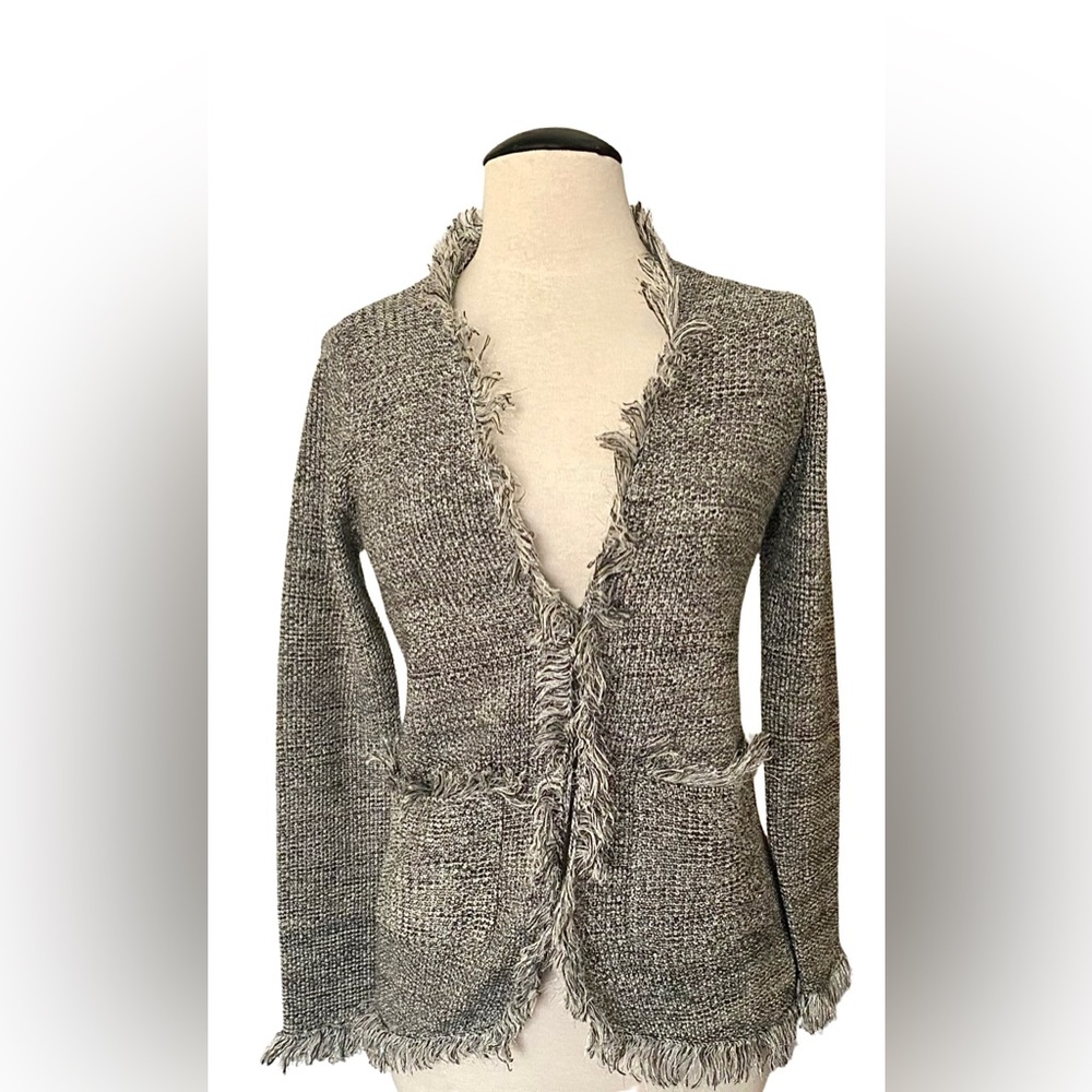Ladies M/L black and white jacket